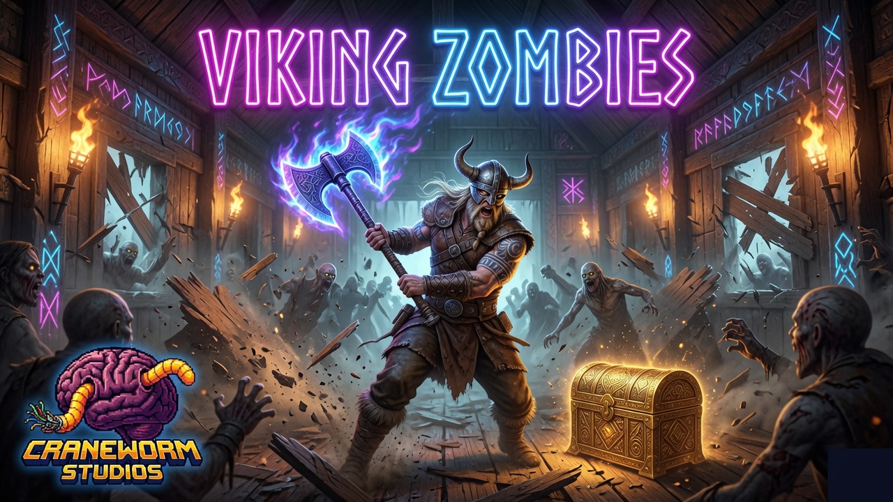 Viking Zombies — Craneworm Studios key art